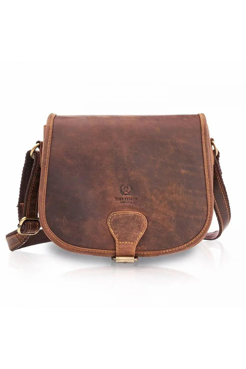 Natural leather bag model 193252 Galanter  Adomoo
