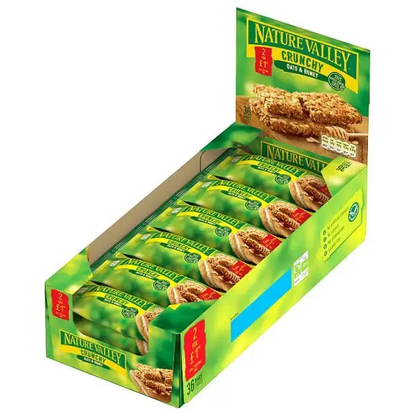 Nature Valley Crunchy Oats & Honey 18 x 42g (756g) (Case of 18)  Adomoo