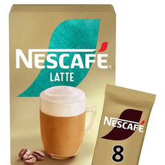 Nescafe Latte Instant Coffee 8 x 18g Sachets (Case of 6)  Adomoo