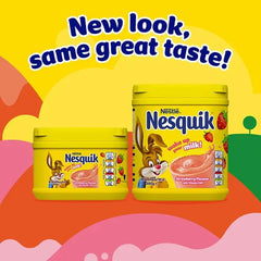 Nesquik Strawberry flavoured milkshake powder 300g tub (Case of 10)  Adomoo