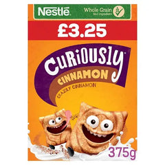 Nestlé Curiously Cinnamon Cereal 375g (Case of 6)  Adomoo
