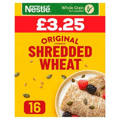 Nestlé Shredded Wheat Original Cereal 16 Biscuits 360g (Case of 5)  Adomoo