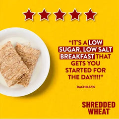 Nestlé Shredded Wheat Original Cereal 16 Biscuits 360g (Case of 5)  Adomoo