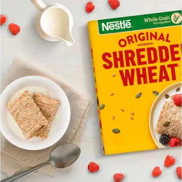 Nestlé Shredded Wheat Original Cereal 16 Biscuits 360g (Case of 5)  Adomoo