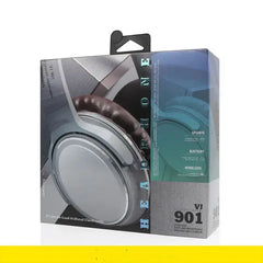 New VJ901 Bluetooth 5.0 Wireless Headphones HIFI Headset Sport  Adomoo