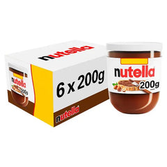 Nutella Hazelnut Spread with Cocoa 200g (Case of 6)  Adomoo