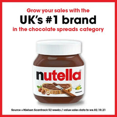 Nutella Hazelnut Spread with Cocoa 350g (Case of 6)  Adomoo