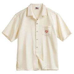 Madden Workwear American Retro Hawaiian Embroidery Short Sleeve Season  Adomoo