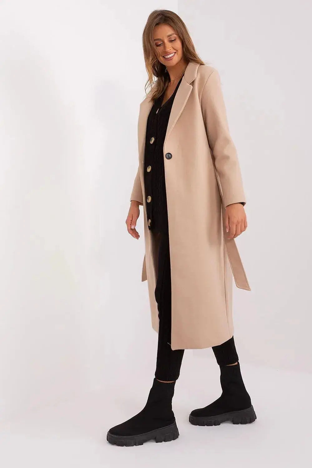 Och Bella long transitional coat  Adomoo
