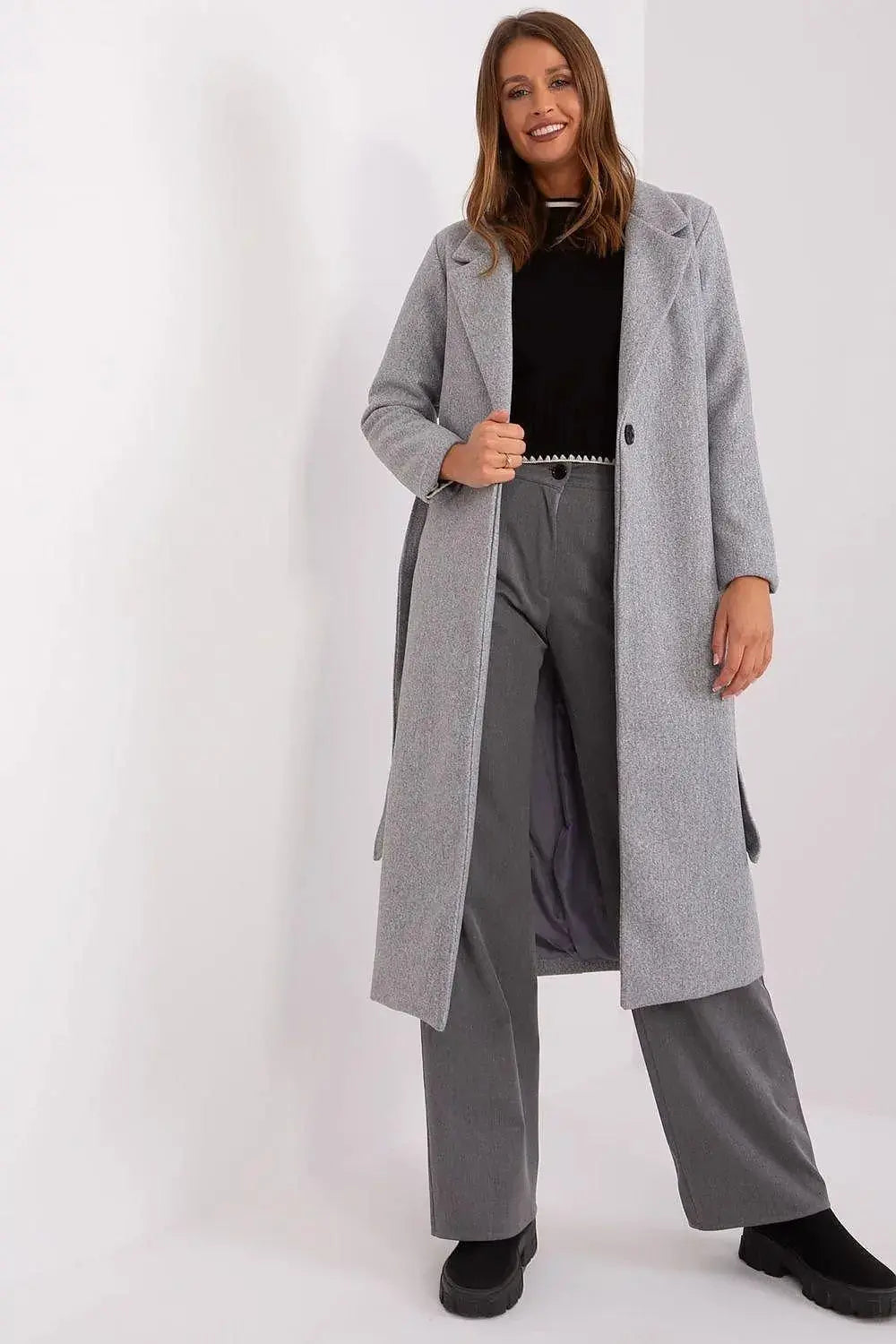 Och Bella long transitional coat  Adomoo