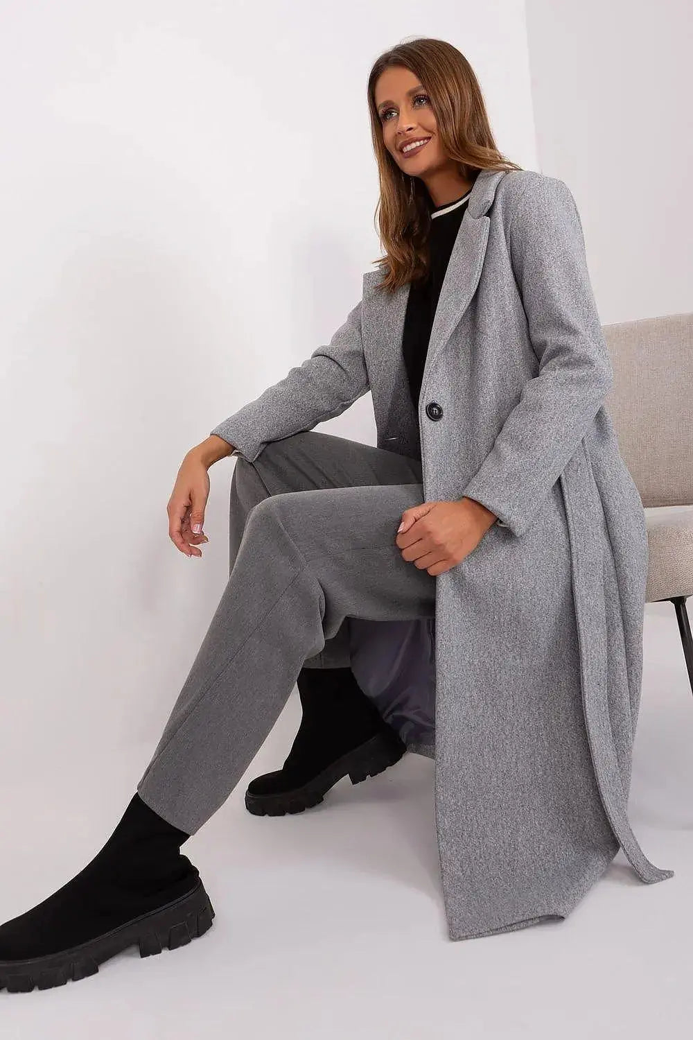 Och Bella long transitional coat  Adomoo