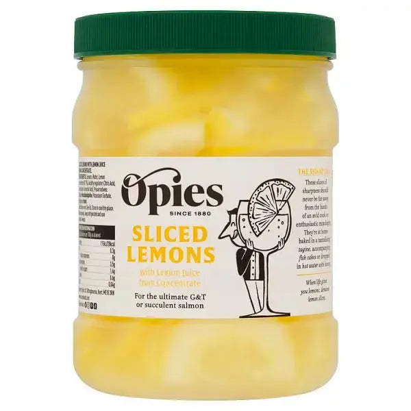 Opies Sliced Lemons 950g  Adomoo