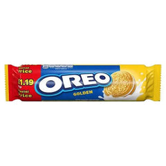 Oreo Golden Sandwich Biscuits 154g (Case of 16)  Adomoo