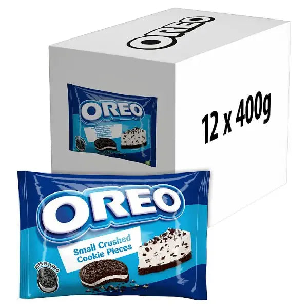 Oreo Small Crushed Cookie Pieces 400g  Adomoo