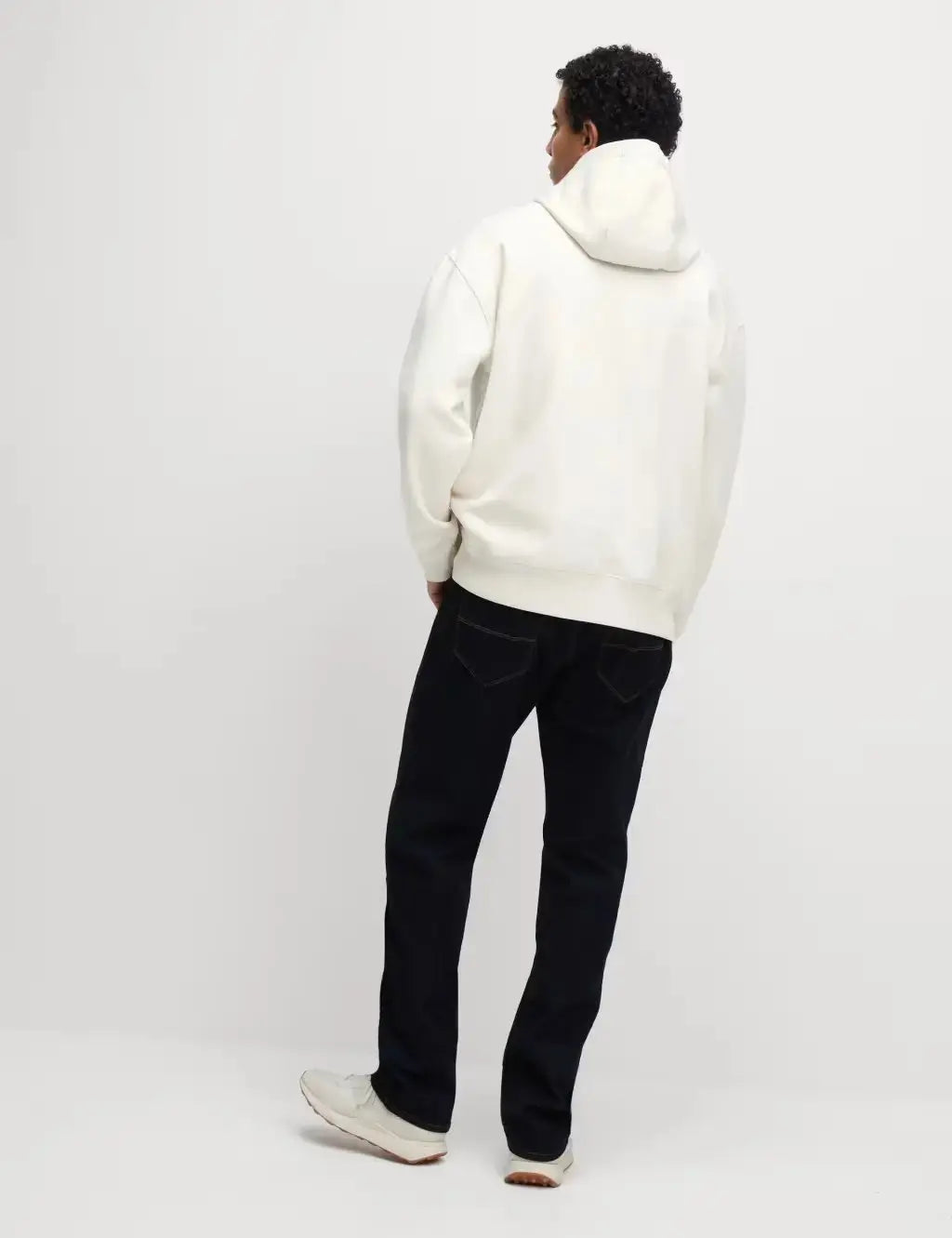 Oversized Cotton Rich Hoodie  Adomoo
