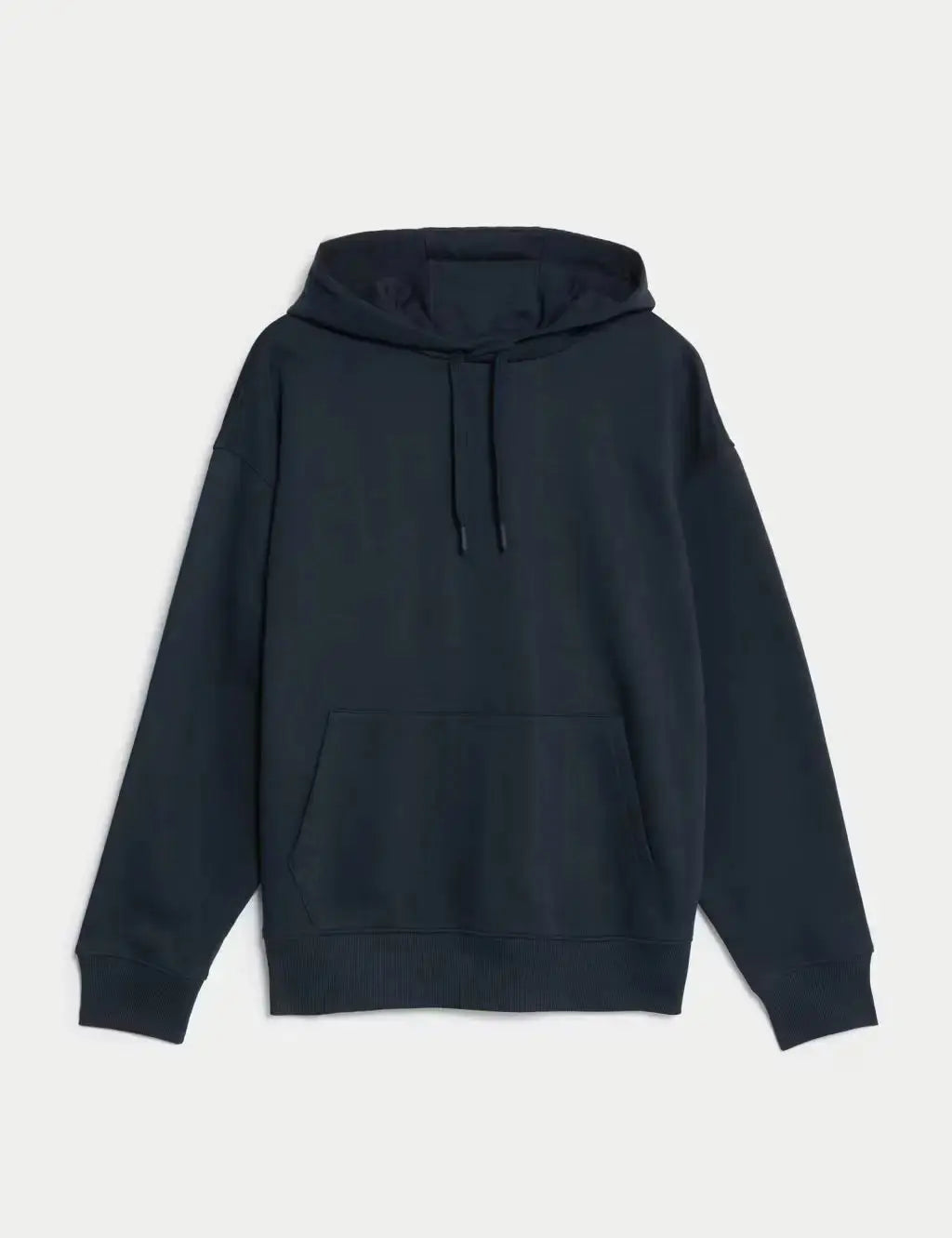Oversized Cotton Rich Hoodie  Adomoo