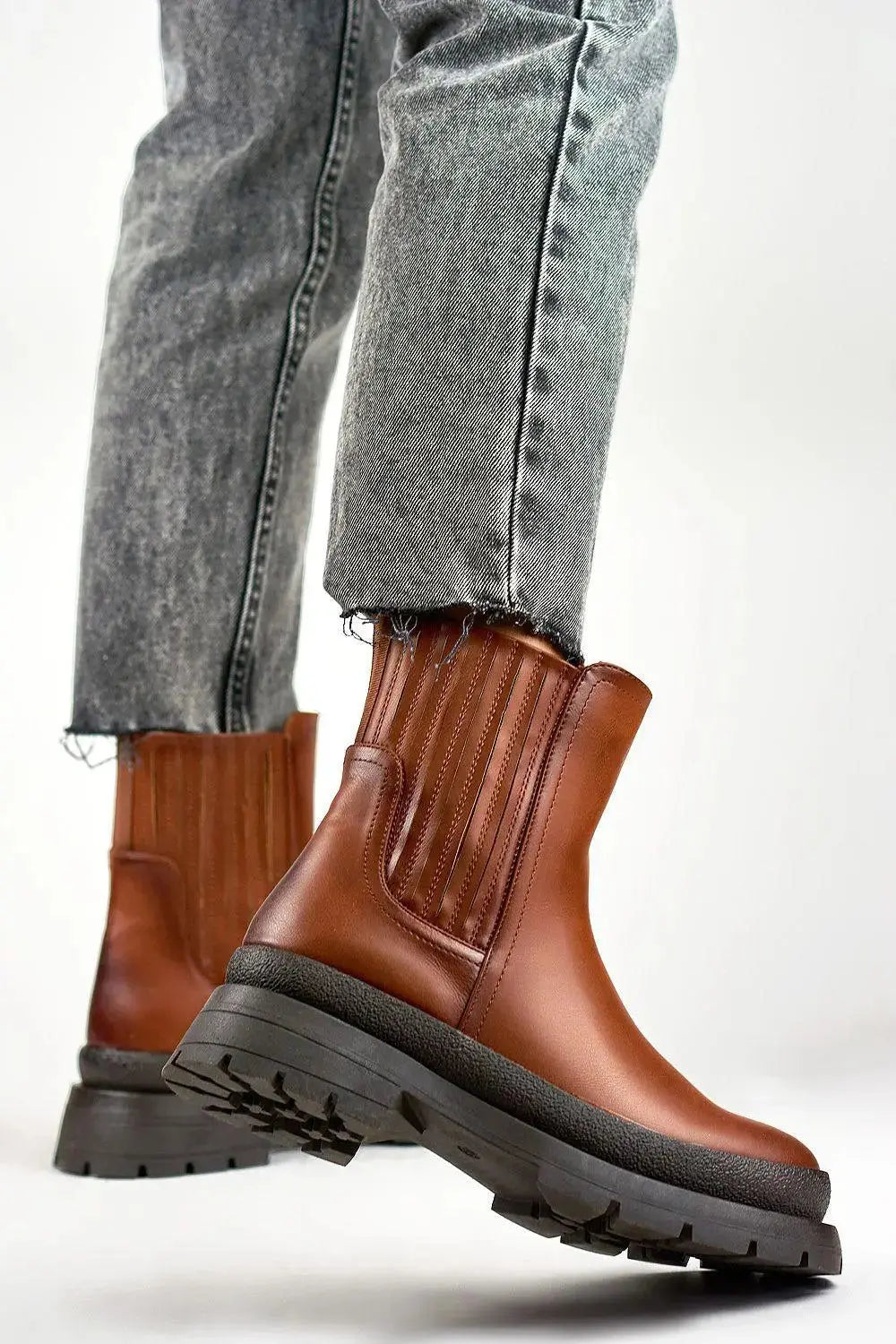 PRIMO autumn and winter womens leather boots  Adomoo