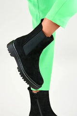 PRIMO elegance ladies black boots  Adomoo
