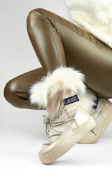 PRIMO wind and cold resistance fashionable snow boots  Adomoo
