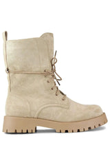 PRIMO women charming black suede baggers boots  Adomoo