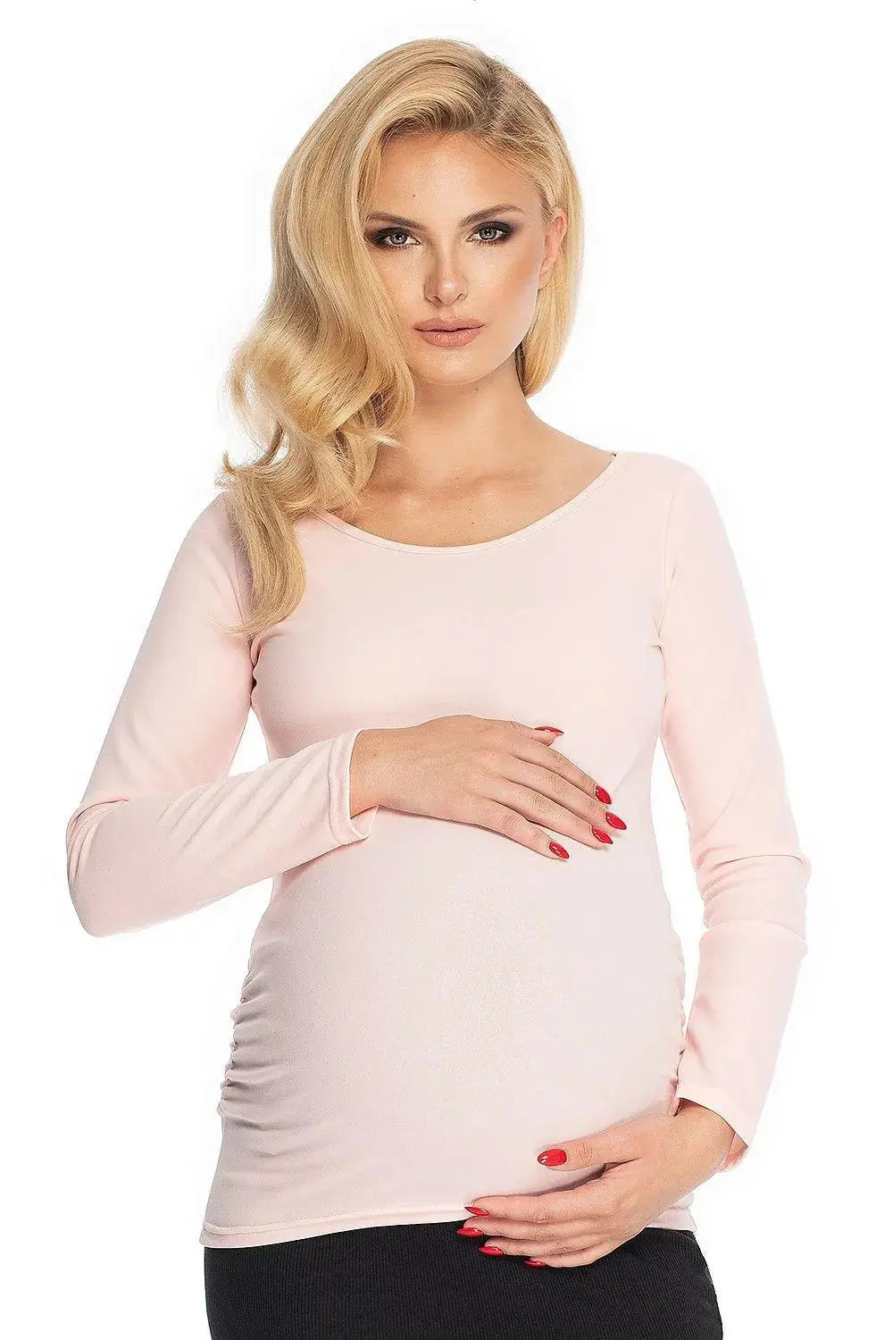 PeeKaBoo classic cut maternity blouse  Adomoo