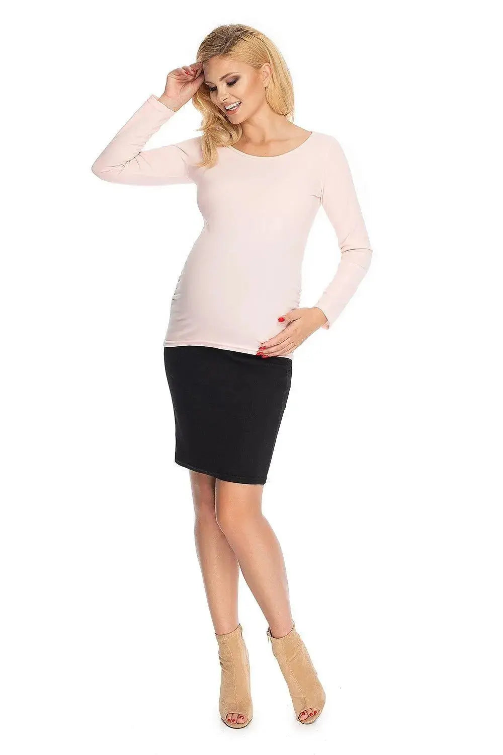 PeeKaBoo classic cut maternity blouse  Adomoo