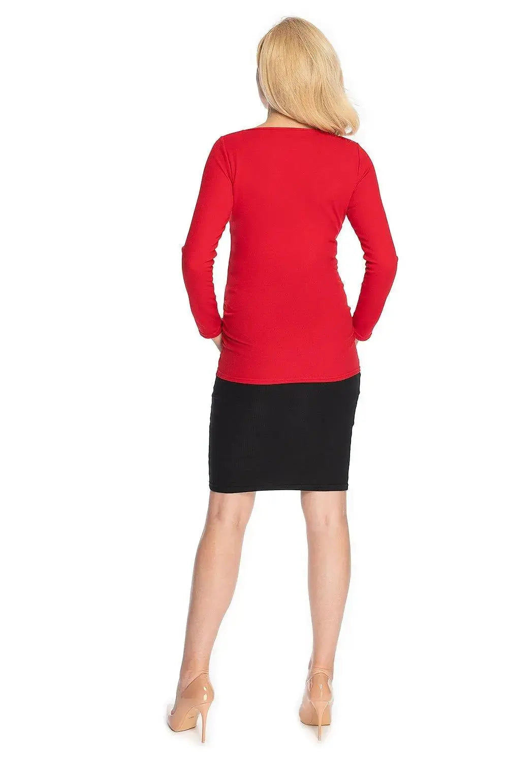 PeeKaBoo classic cut maternity blouse  Adomoo