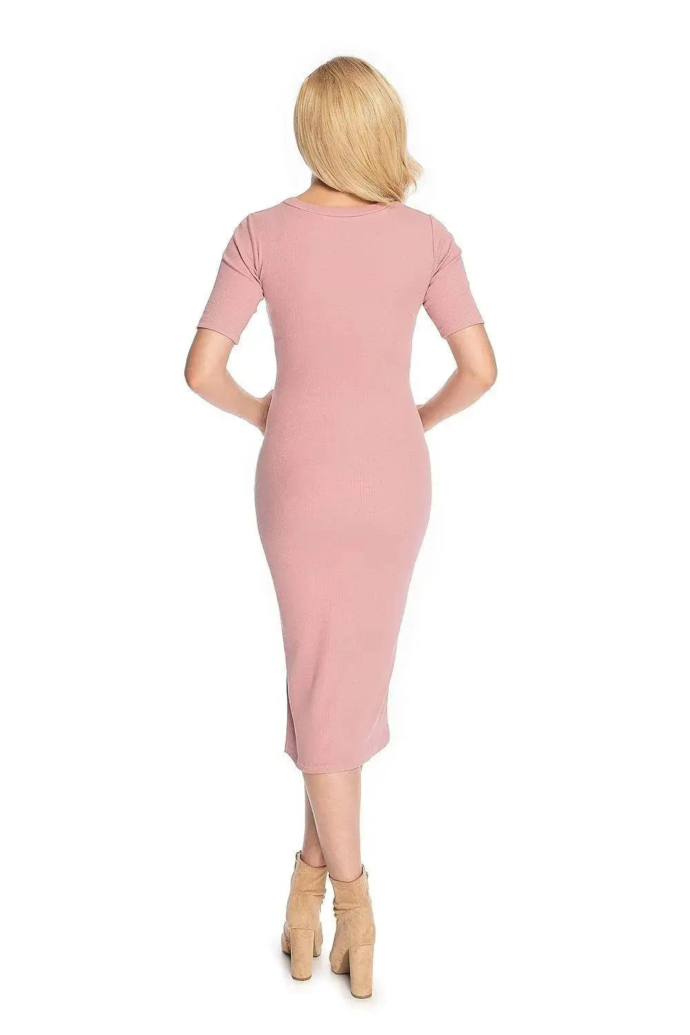 PeeKaBoo classic cut pregnancy dress  Adomoo