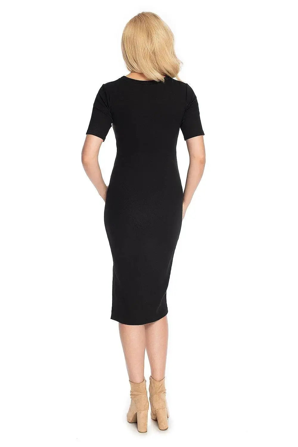 PeeKaBoo classic cut pregnancy dress  Adomoo