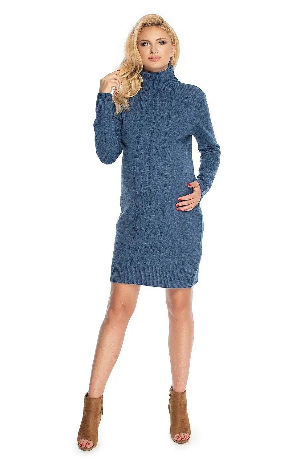 PeeKaBoo long sweater dress  Adomoo