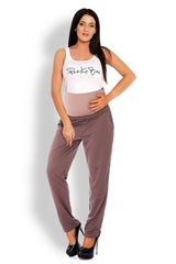 PeeKaBoo loose fit pregnancy pants  Adomoo