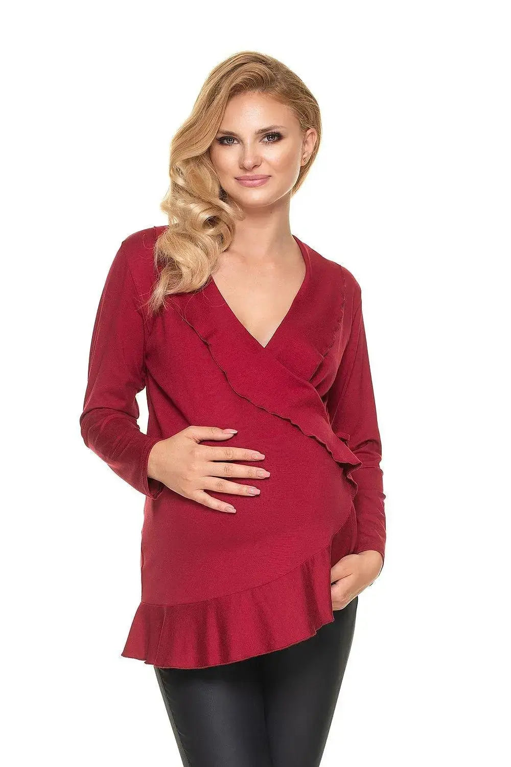 PeeKaBoo pregnancy blouse  Adomoo