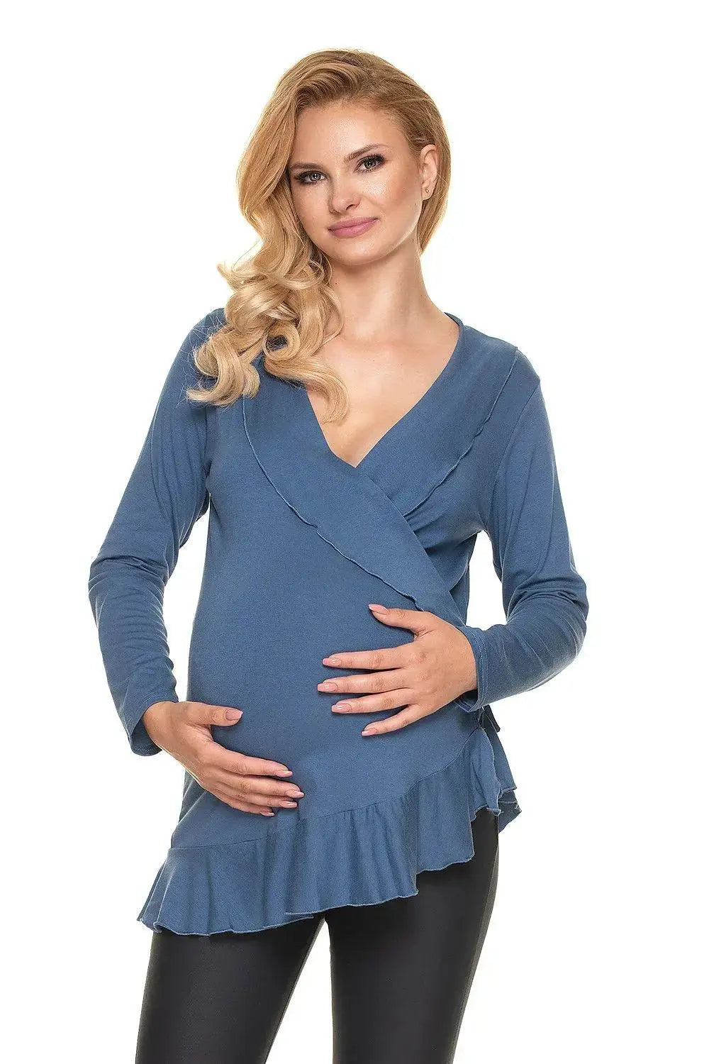 PeeKaBoo pregnancy blouse  Adomoo