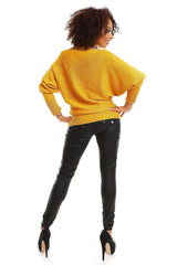 PeeKaBoo short oversize pregnancy sweater  Adomoo