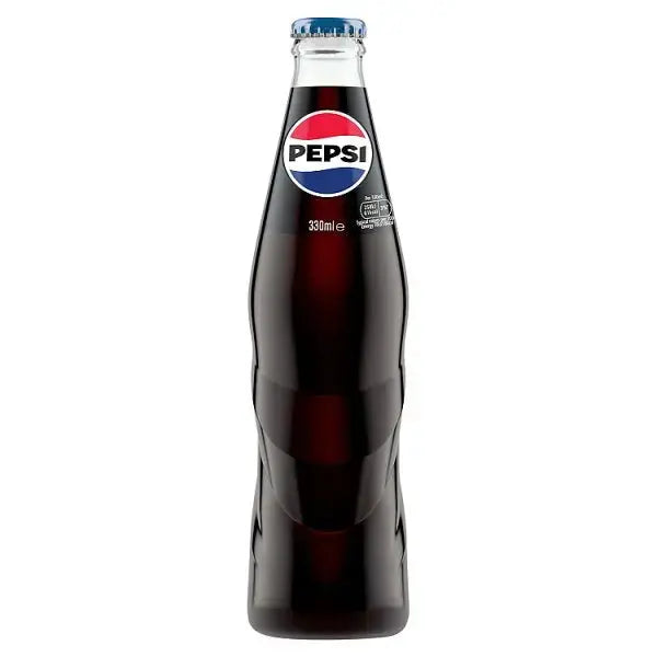 Pepsi Cola Glass Bottle 12 x 330ml Bottles  Adomoo