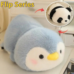 Plush Toys Elephant Penguin Panda Lesser Panda White Rabbit Girl's Birthday Gift  Adomoo