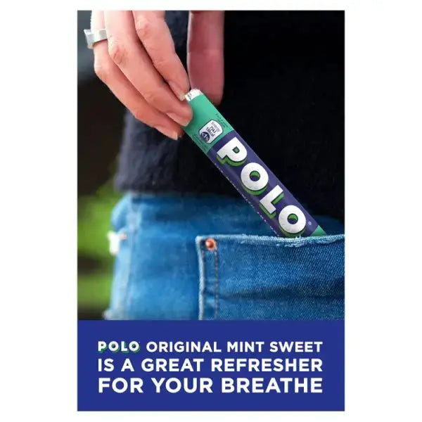 Polo Spearmint Mint Tube 34g (Case of 32)  Adomoo
