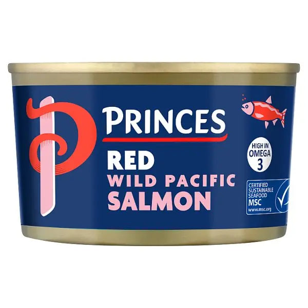 Princes Red Wild Pacific Salmon 213g (Case of 6)  Adomoo