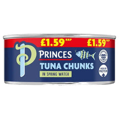 Princes Tuna Chunks in Spring Water 145g (Case of 12)  Adomoo