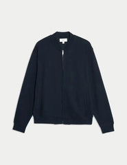 Pure Cotton Bomber Jacket  Adomoo