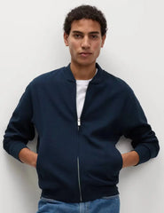 Pure Cotton Bomber Jacket  Adomoo