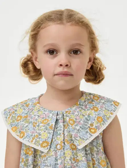 Pure Cotton Floral Dress (2-8 Yrs)  Adomoo