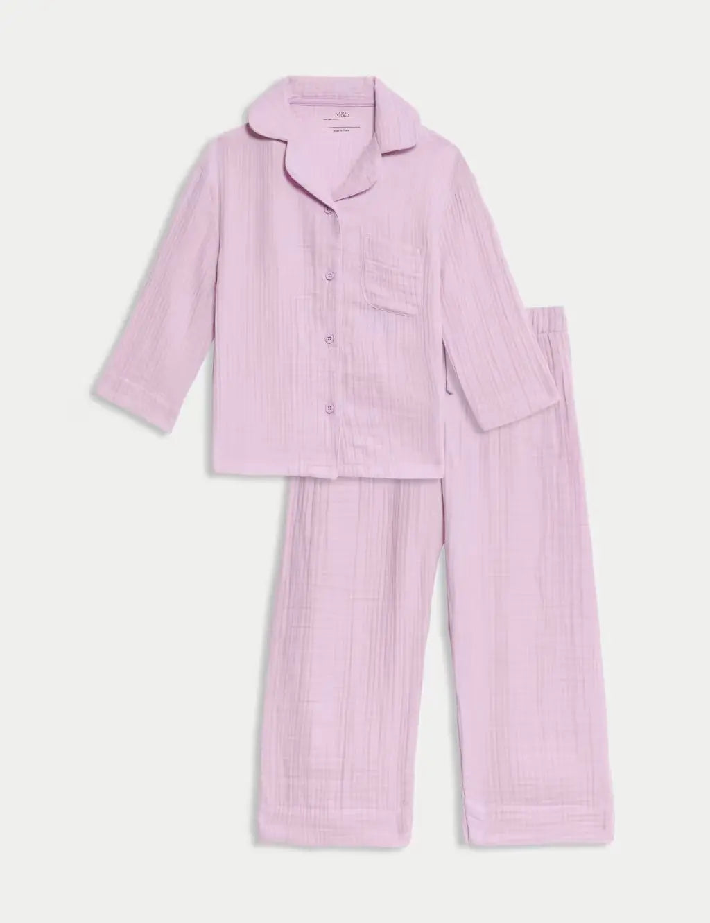 M&S Pure Cotton Pyjamas (1-16 Yrs)  Adomoo