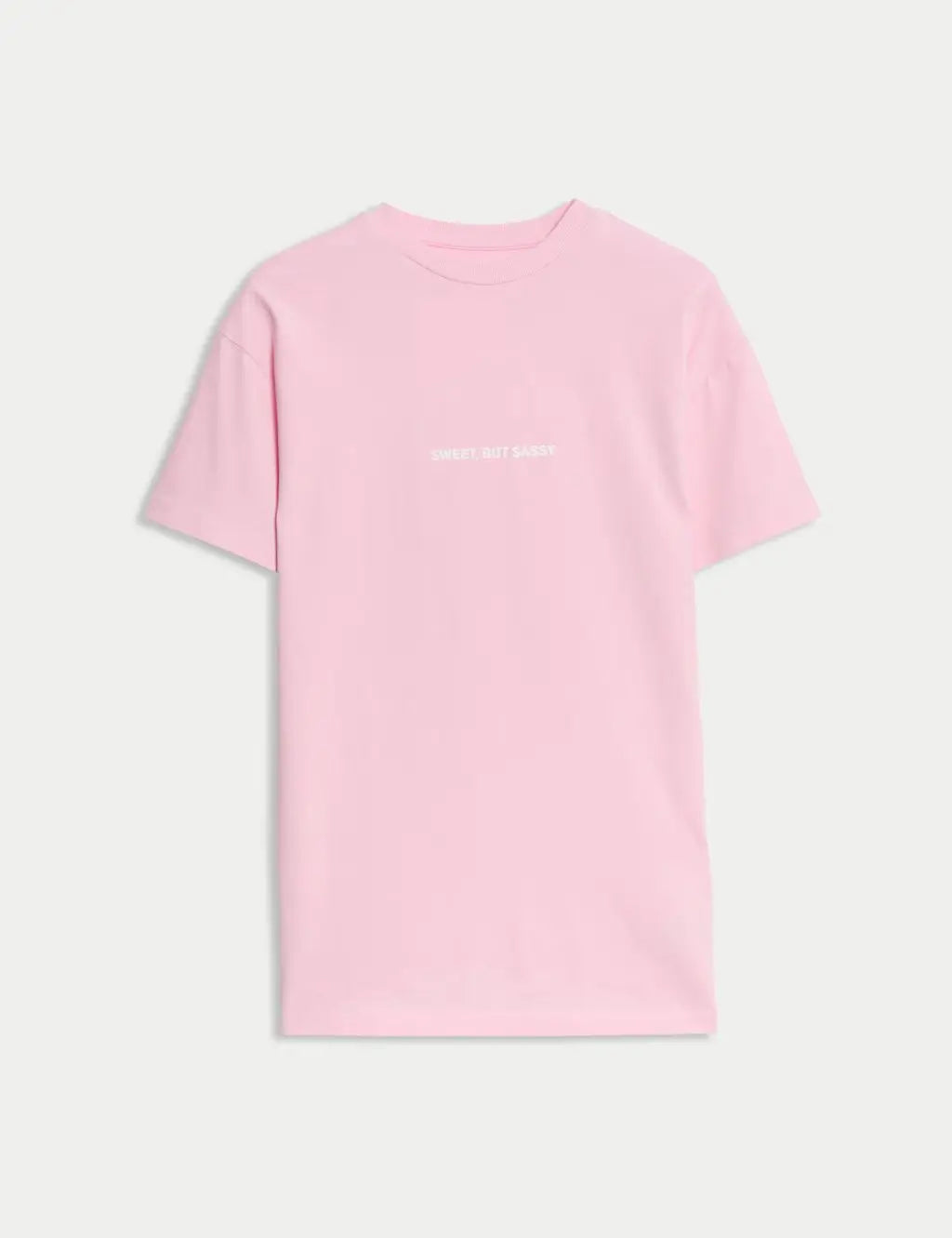 M&S Pure Cotton Sassy T-Shirt Dress (6-16 Yrs)  Adomoo