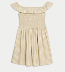 Pure Cotton Striped Dress (6-16 Yrs)  Adomoo