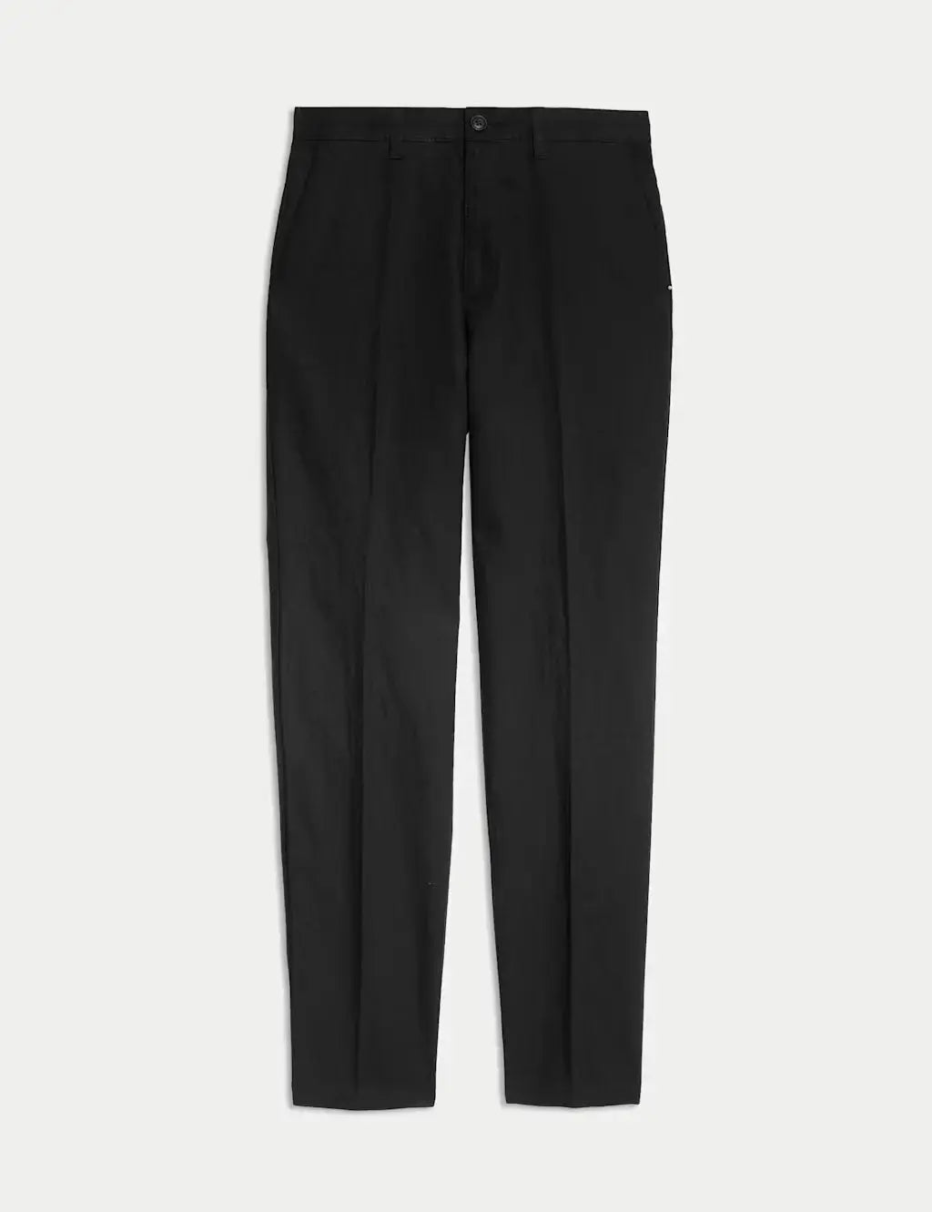 Regular Fit Cotton Linen Blend Chinos  Adomoo