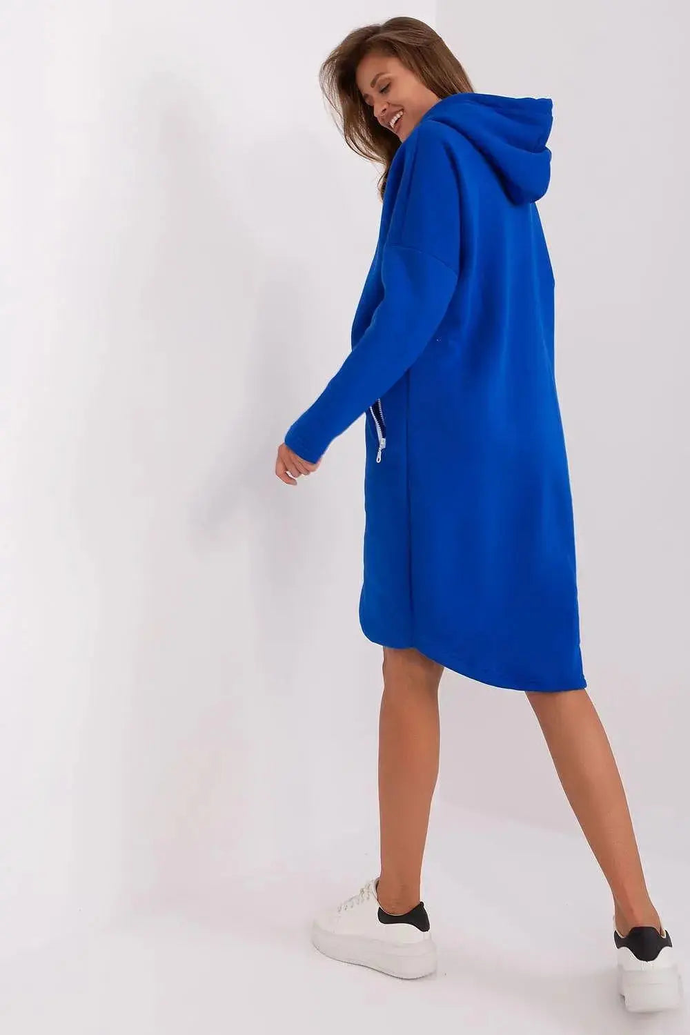 Relevance Womens sweatshirt with an extended cut  Adomoo