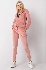 Relevance long sleeves sweatshirt with zipper, hood and slip pockets  Adomoo