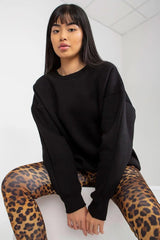 Relevance looser cut warm cotton womens sweatshirt  Adomoo
