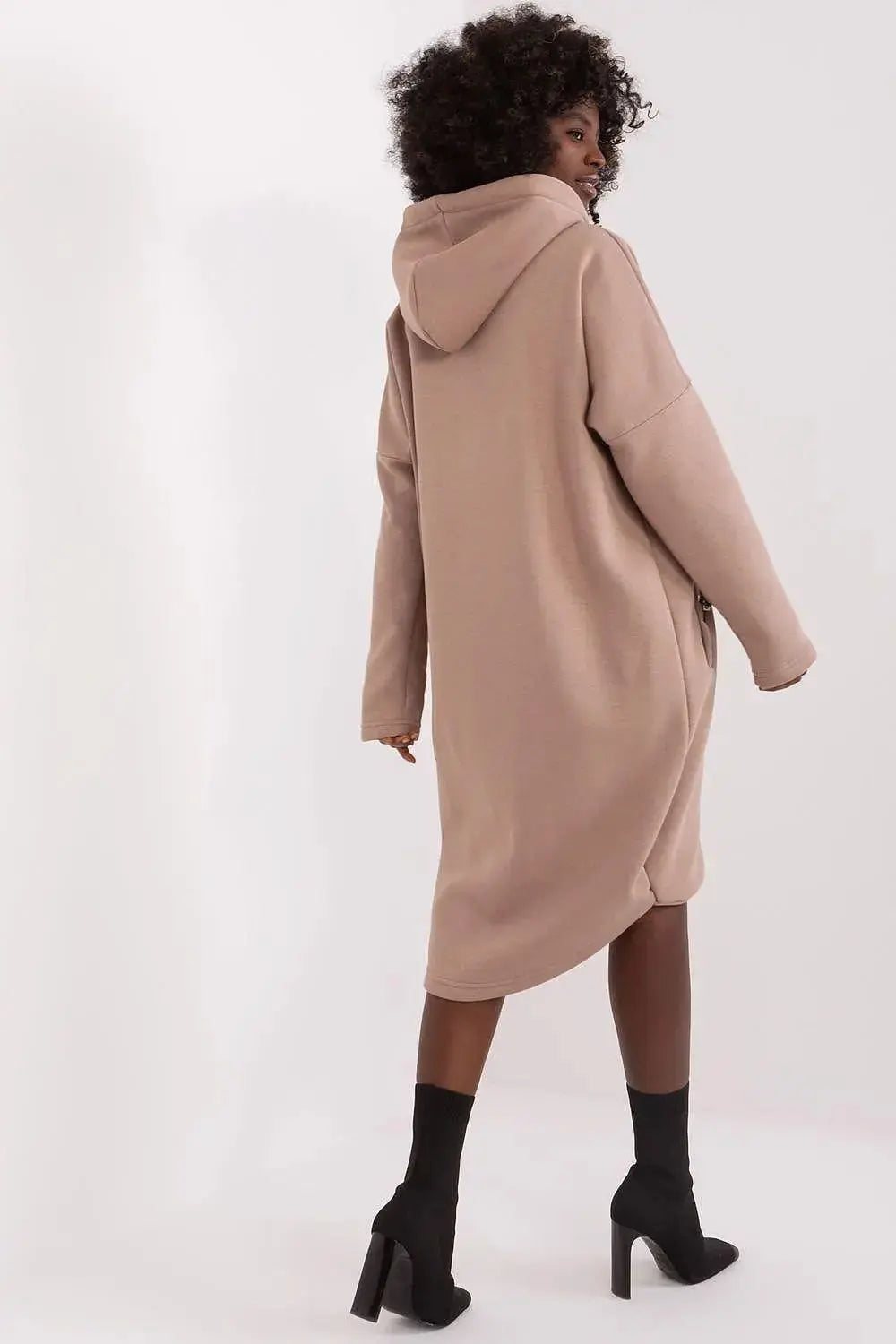 Relevance sporty style extended sweatshirt  Adomoo